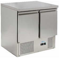FORCAR Forcold G-S901-FC 240L 2-türige Vorbereitung Salat Tisch