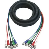 DAP AUDIO FV05150 Verbindungskabel 5 BNC - 5 BNC 1,5 m