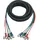DAP AUDIO FV05150 Verbindungskabel 5 BNC - 5 BNC 1,5 m