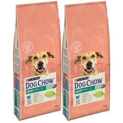 PURINA Dog Chow Adult Light Turkey 2x14kg