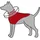 Trixie Schutzkragen Hundehalsband Blau M-L: 45-57 cm/11 cm