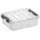 sunware perfectly organised SUNWARE Q-Line Box 200 x 150 x 60 mm 1-tlg. transparent/silber