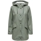Only Regenmäntel Damen Agave Green XL