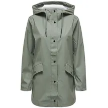 Only Regenmäntel Damen Agave Green XL