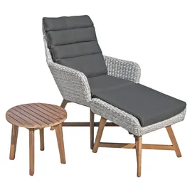 Garden Pleasure Calvia Lounge-Set grau