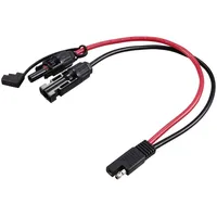 TRU Components Solarstecker auf SAE Stecker Kabellänge 300 mm
