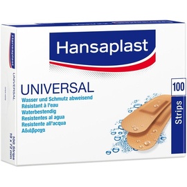Hansaplast Universal Strips Water Resistant 1.9 x 7.2 mm 100 St.