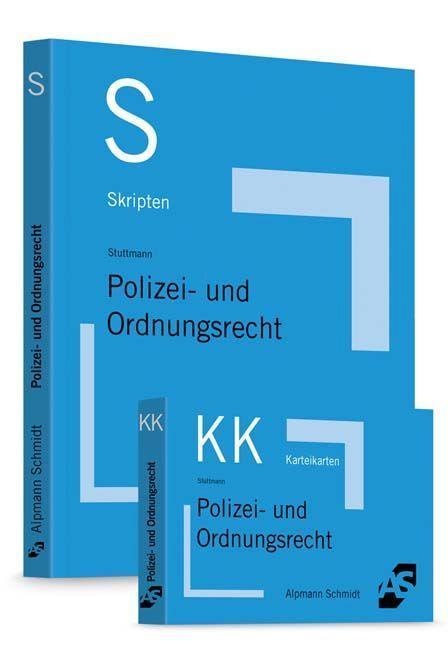 Bundle Stuttmann Skript Polizei- Und Ordnungsrecht + Karteikarten Polizei- Und Ordnungsrecht  Kartoniert (TB)