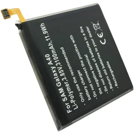 AccuCell Akku passend für Samsung Galaxy A40, Li-Polymer, 3,85V, 3100mAh, 11,9Wh, built-in, ohne Werkzeug