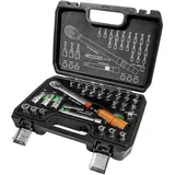 Brüder Mannesmann Werkzeuge Drehmomentschlüssel-Set M18315 1/4" (6,3 mm) 32-tlg.