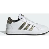 Adidas Grand Court 2.0 Kids Cloud White / Olive Strata / Shadow Olive 34