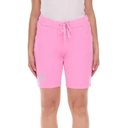 SOCCX Damen Freizeit-Shorts kurze Baumwoll-Hose Sommer-Shorts 3643388_2007 Rosa - S