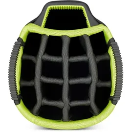 Big MAX Dri Lite Sport 3 Cartbag - forest green/black/lime