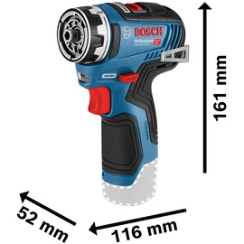 Bosch GSR 12V-35 FC Professional inkl. 2 x 3 Ah + L-Boxx + Zubehör 06019H3009