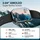 souyie Smartwatch Herren Damen mit Telefonfunktion, 2.04” AMOLED Display, IP68 Wasserdicht Sportuhr, mit Blutdruck, Herzfrequenz, SpO2, Android iOS - Schwarz