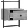 vidaXL Nachtschrank NA 35 x 30 x 51 cm Grau