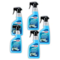 5x 500ml LIQUI MOLY 25098 Lackpflege Marine Detailer Schnellpflege GRP Gelcoat