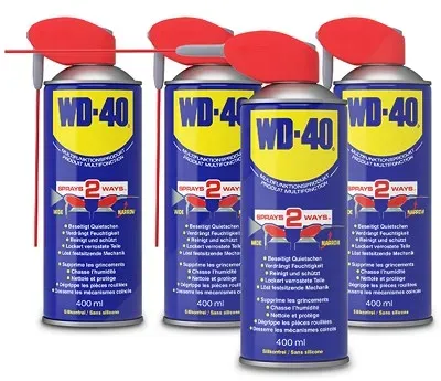 Wd-40 4x 400ml Smart Straw Multifunktionsprodukt [Hersteller-Nr. 49425]