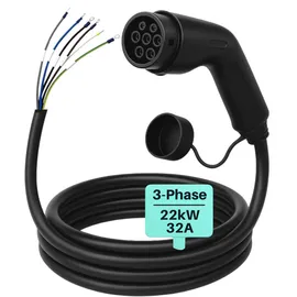 LDY Typ 2 Ladekabel 22 kW 10 m