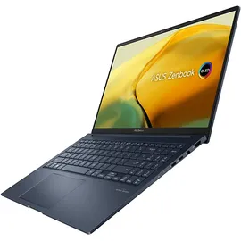 Asus Zenbook 15 OLED UM3504DA-MA217W Laptop 39,6 cm (15.6") Wide Quad HD+ AMD RyzenTM 7 7735U 16 GB LPDDR5-SDRAM 1 TB SSD Wi-Fi 6E (802.11ax) Windows 11 Home Blau