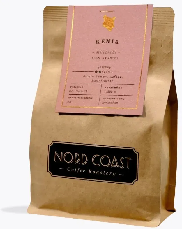 Nord Coast Coffee Kenia Meteitei 250g