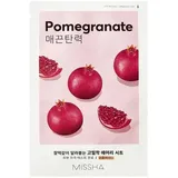 Missha Airy Fit Pomegranate Zellschichtmaske mit beruhigender Wirkung für zarte Haut 19 g