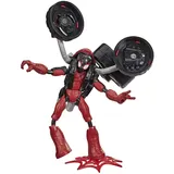 Hasbro Spider-Man Bend and Flex Spielfigur 15,24 cm mit Motorrad