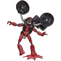 Hasbro Spider-Man Bend and Flex Spielfigur 15,24 cm mit Motorrad