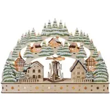 HGD CLB00-3102 Lichterbogen, Holz, farbig, groß