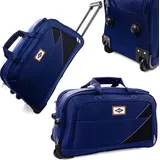 RGL SL XXL 29" Trolley Reisetasche auf Rollen Ausziehbarer Griff Duffel Grösse: XXL 29" Farbe: Dunkel Blau - Dunkelblau