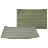 CreaTable 33981, Serie Street Food, Geschirrset, Street Banana Leaf 2 teilig