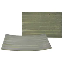 CreaTable 33981, Serie Street Food, Geschirrset, Street Banana Leaf 2 teilig