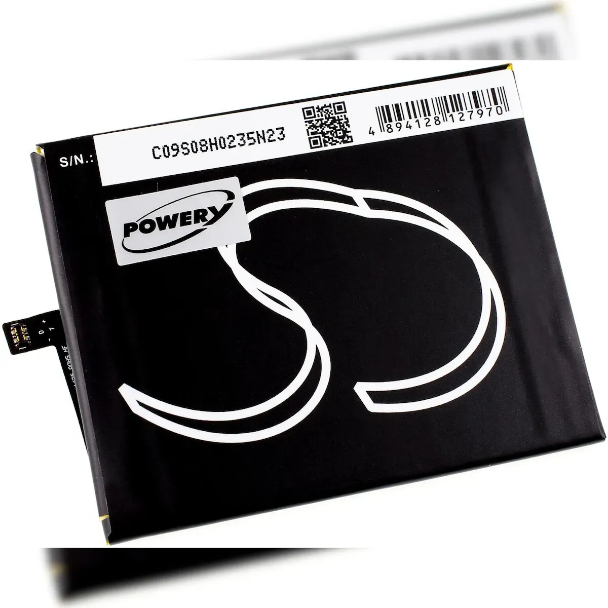 Powery Akku für Smartphone BQ Aquaris X5 Plus