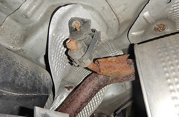 HJS Reparaturhalter, Abgasanlage 82224313 vorne für Peugeot Citroën Citroën/Peugeot