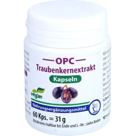 PHARMA PETER OPC Traubenkernextrakt + Vitamin C Kapseln 60 St