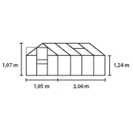 Vitavia Calypso 5800 Alu HKP 4 mm 5,8 m2