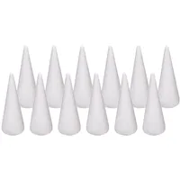 wedhapy Schaumkegel 10 cm weiß