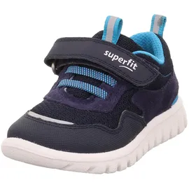 superfit SPORT7 Mini Sneaker, Blau/Türkis 8010, 20 EU Weit