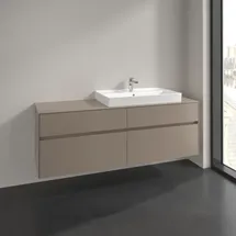 Villeroy & Boch Waschtischunterschrank 160 x 54,8 x 50 cm Taupe