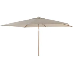4Seasons Azzurro Gartenschirm klein Holzoptik/Sand - Holzoptik