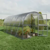 klasika greenhouses Gewächshaus 3x4m Kunststoff Transparent HKP 6 mm 12 m2
