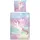 Traumschlaf Kinderbettwäsche Einhorn Pink 135 x 200 cm + 80 x 80 cm