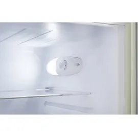 Exquisit RKGC270-45-H-160E Retro-Kühl-Gefrierkombination (206 l, 1465 mm hoch, Mattschwarz)