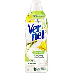 Vernel Naturals Weichspüler Ylang Ylang & Süßgras 32 Waschladungen Waschmittel