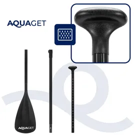aquaget SUP Board Set 350 x 81 x 15 cm Blau