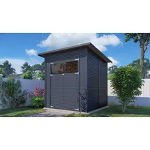 BERTILO Pent Modern 3 2,52 x 2,32 m Anthrazit