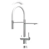 VIZIO 3 Wege Wasserhahn Einhebelmischer Weiß