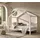 Vipack Hausbett 90 x 200 cm Buche massiv weiß lackiert