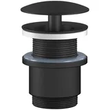 CHRIS BERGEN Ablaufventil ohne Staufunktion schwarz matt