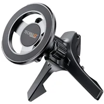 Technaxx TX-304 Lüftungsgitter Handy-Kfz-Halterung 360° drehbar schwarz/silber